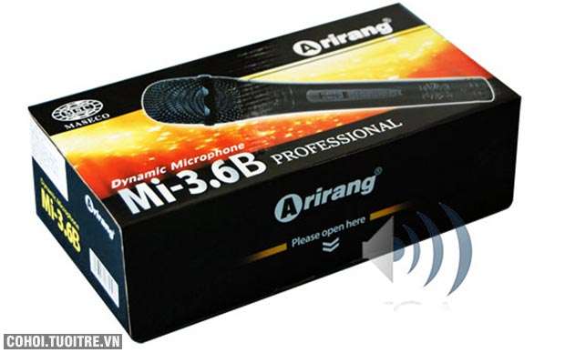 Bộ 2 micro karaoke Arirang Mi-3.6B