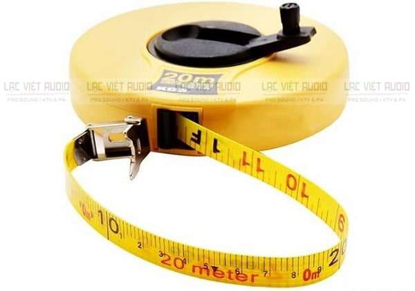 Để đo tấc của loa bạn chỉ cần sử dụng thước đo đơn giản