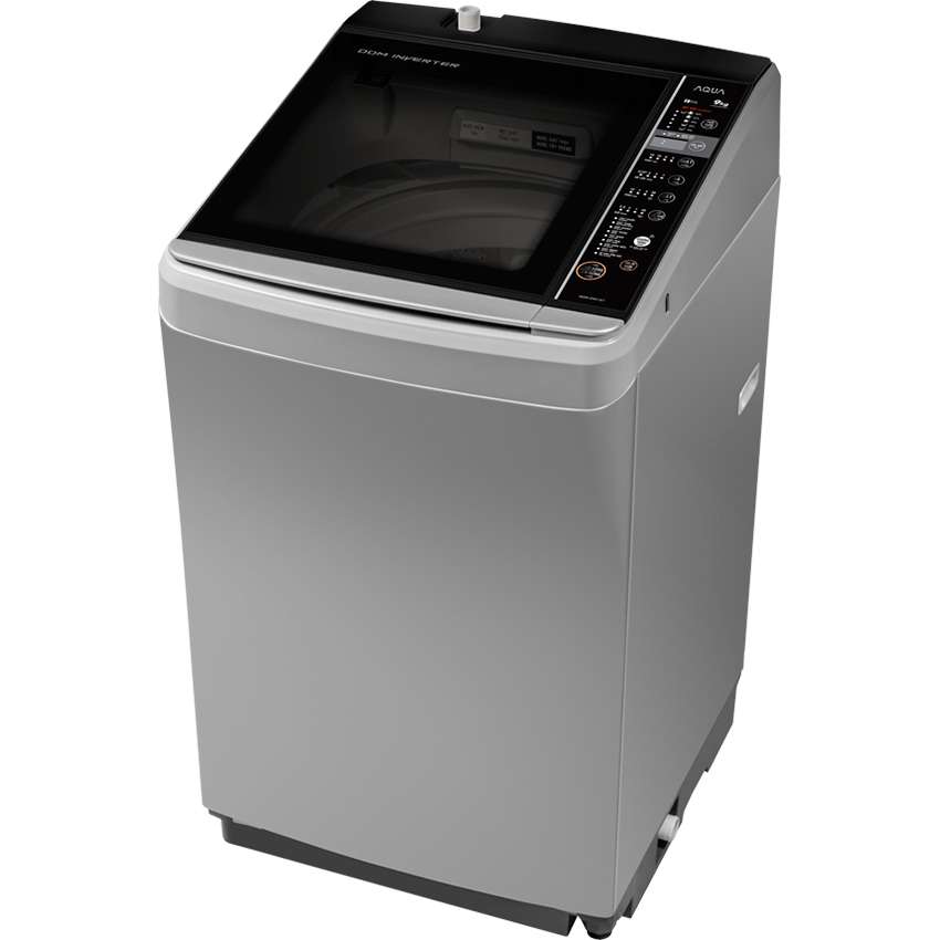máy giặt aqua inverter 9 kg aqd-d900f s