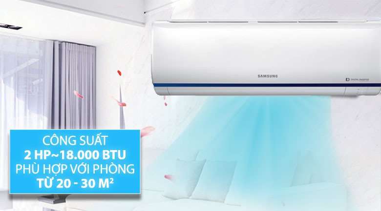 máy lạnh samsung inverter 2 hp ar18ryftaurnsv