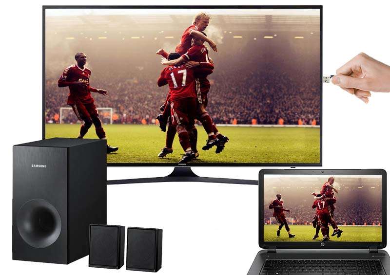 Smart Tivi Samsung 43 inch UA43KU6000 - Kết nối