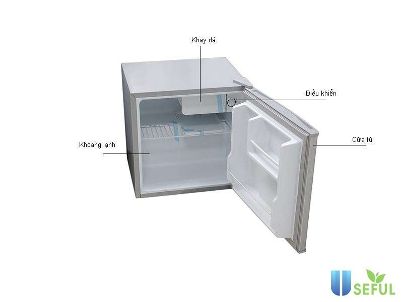  Tủ lạnh giá dưới 2 triệu của Midea nhỏ gọn phù hợp cho nhu cầu cá nhân.