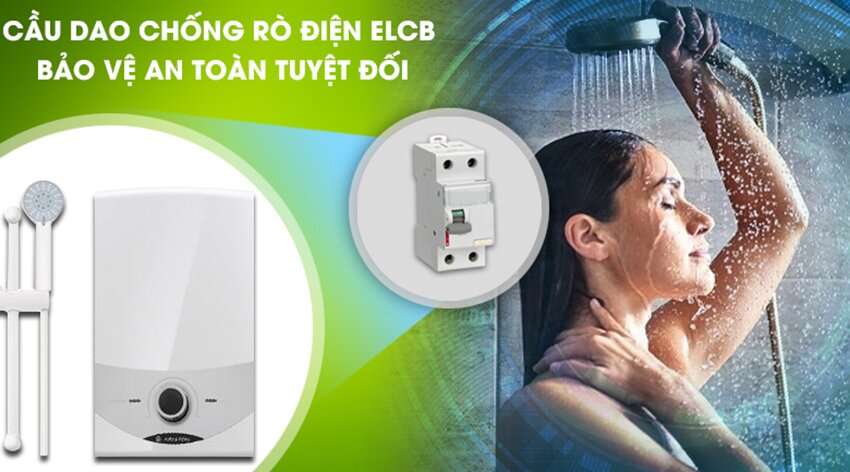 Cách lắp đặt máy nước nóng trực tiếp Ariston an toàn, chống giật