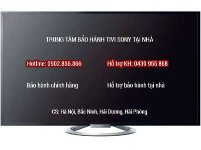 Địa chỉ trung tâm bảo hành tivi Sony tại Hải Phòng