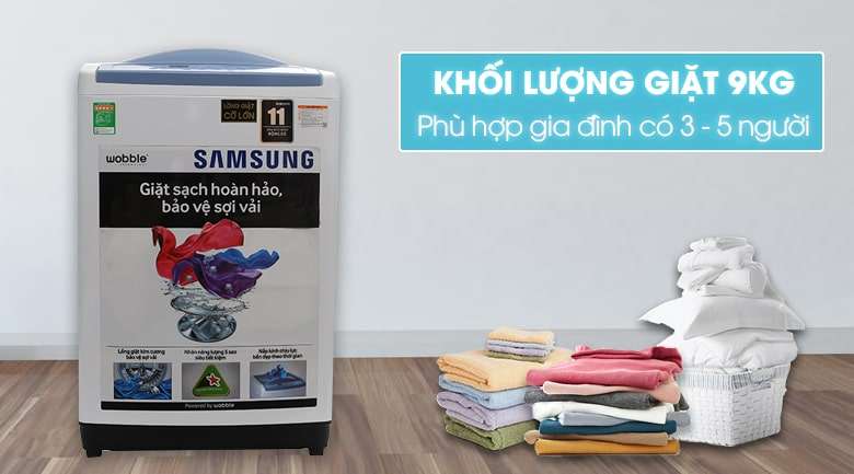 Máy giặt Samsung  WA90M5120SW/SV