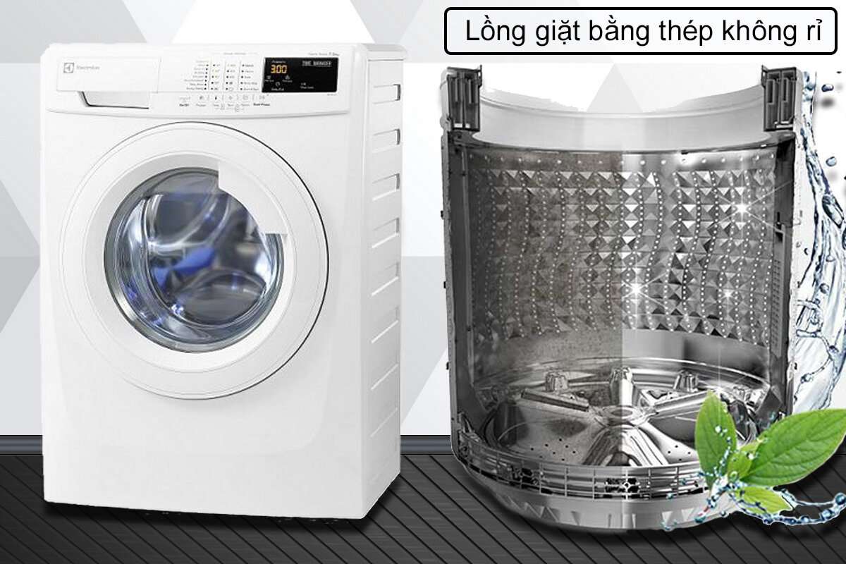Đánh giá máy giặt Electrolux Inverter 8kg EWF8025 có tốt không?