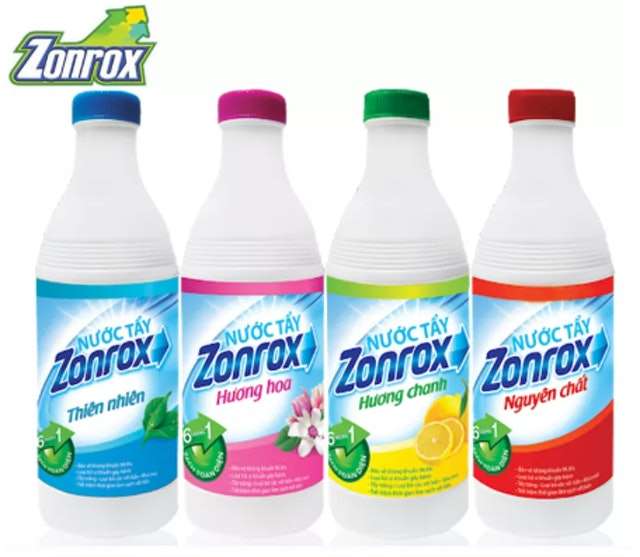 Nước tẩy quần áo Zonrox 