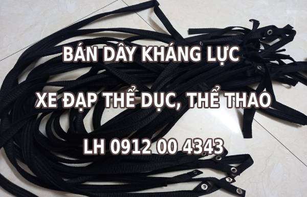 Dây kháng lực xe đạp thể dục