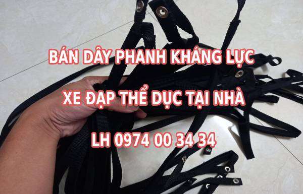 So sánh mặc cả dây phanh kháng lực xe đạp thể dục