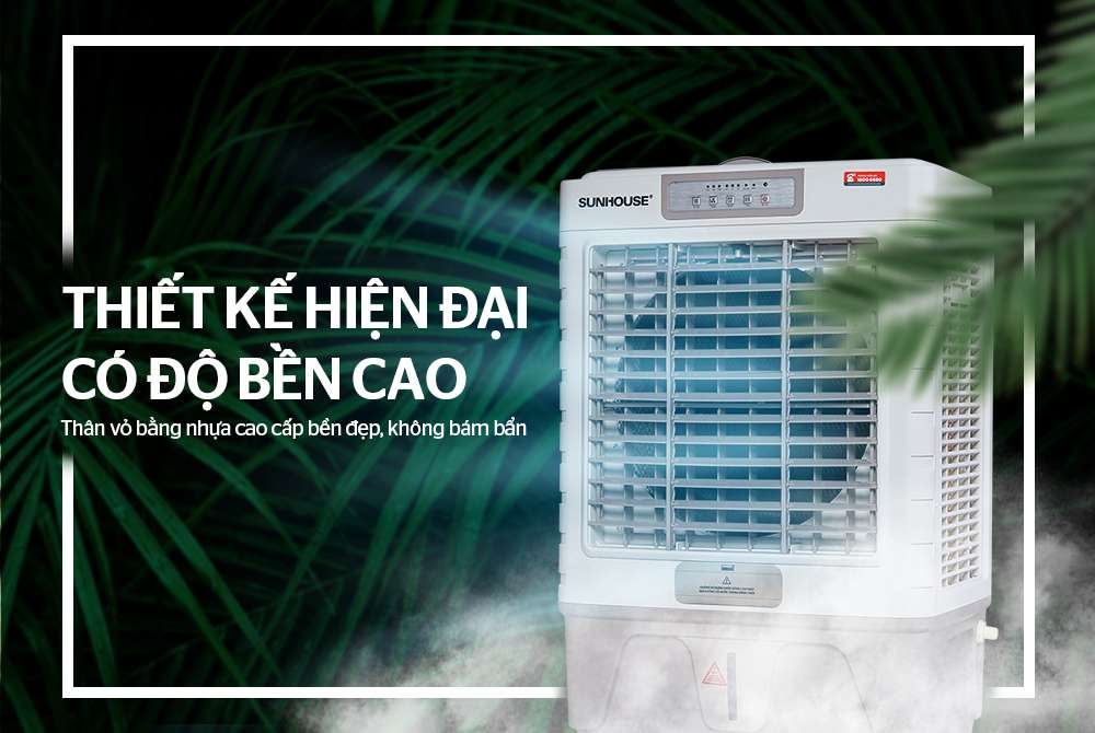 Máy làm mát không khí SUNHOUSE SHD7746- Quạt điều hòa công nghiệp SUNHOUSE