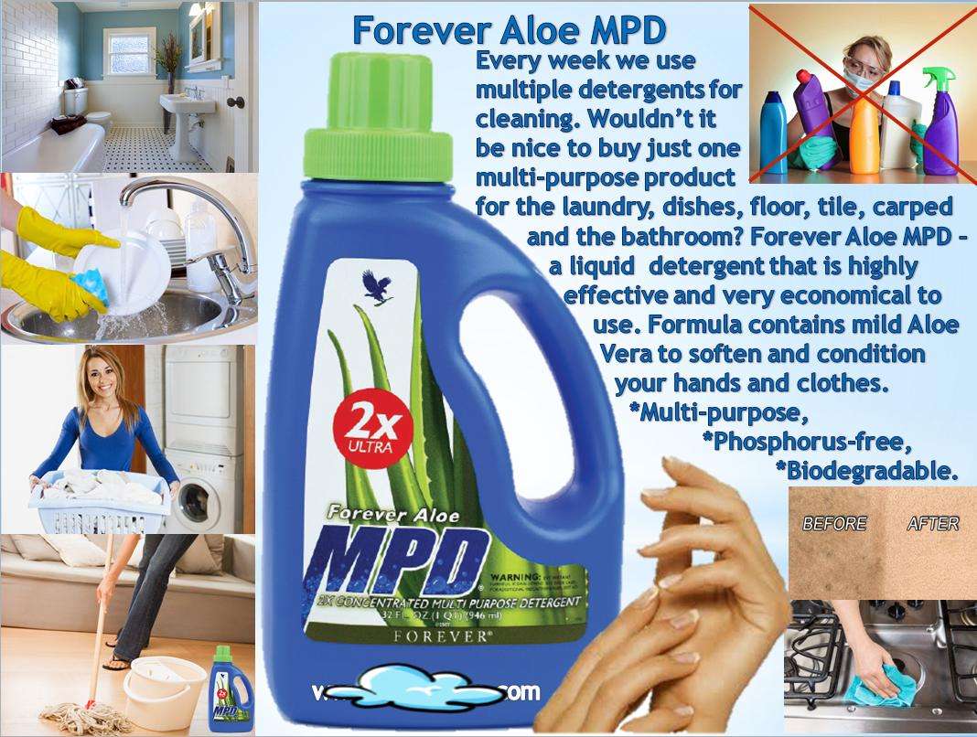 Nước tẩy rửa đa công dụng Forever Aloe MPD (#307) | Tiki