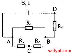 Bài tập định luật Ôm cho toàn mạch vật lý lớp 11