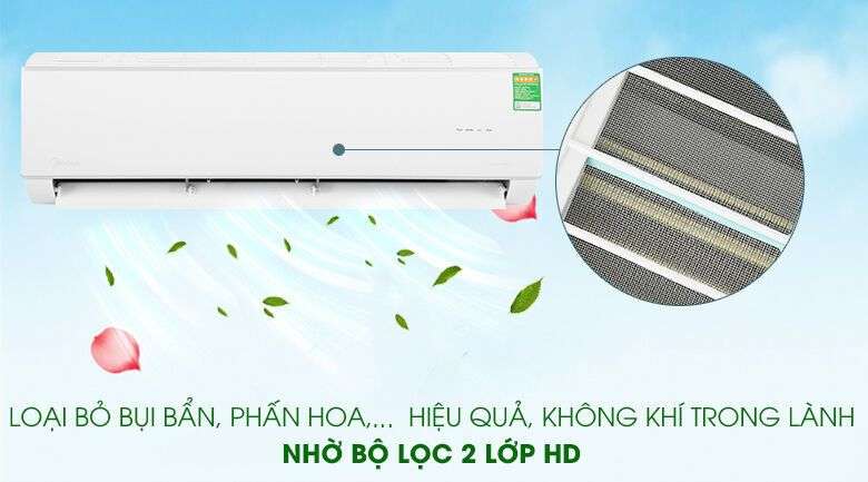 máy lạnh midea inverter 2 hp msafa-18crdn8