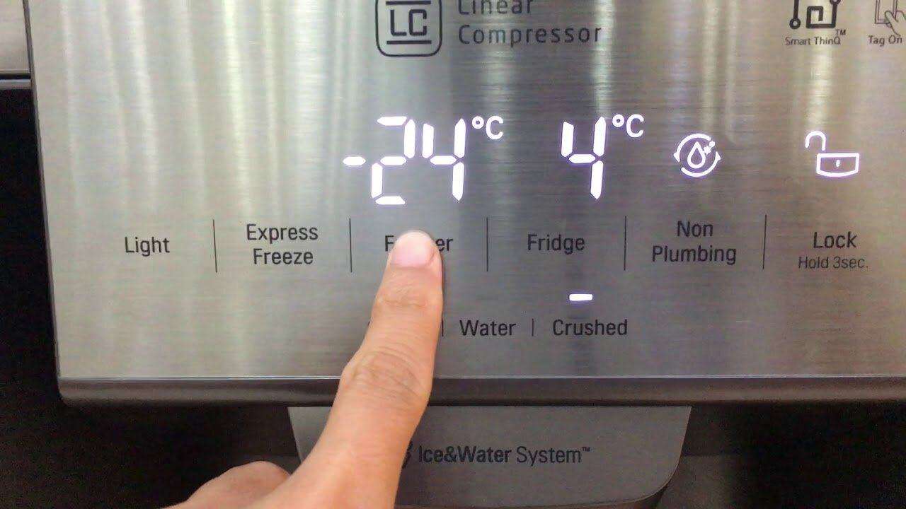 Hệ thống cảm biến từ trường nhạy bén, dễ dàng điều khiển tủ lạnh LG