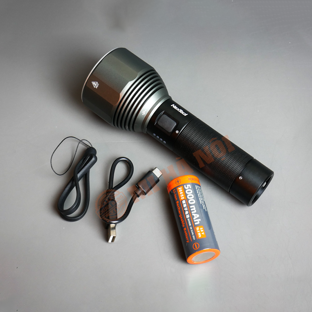 Trọn bộ sản phẩm đèn pin Xiaomi Nextool ZES0417 chính hãng
