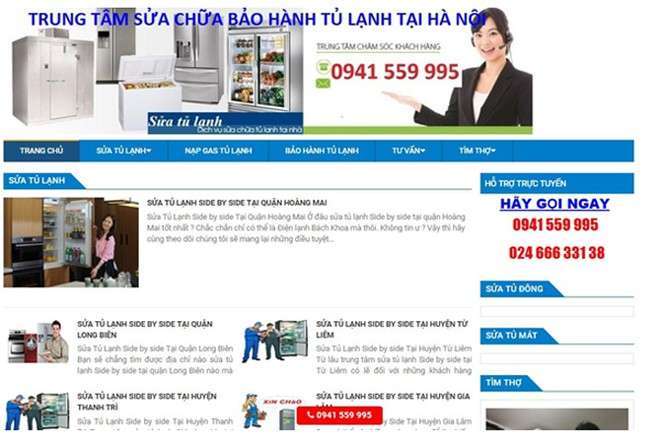 10 địa chỉ sửa tủ lạnh uy tín nhất tại Hà Nội
