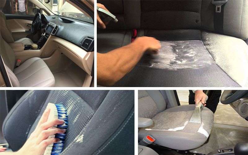 Cách giặt ghế nỉ ô tô hiệu quả