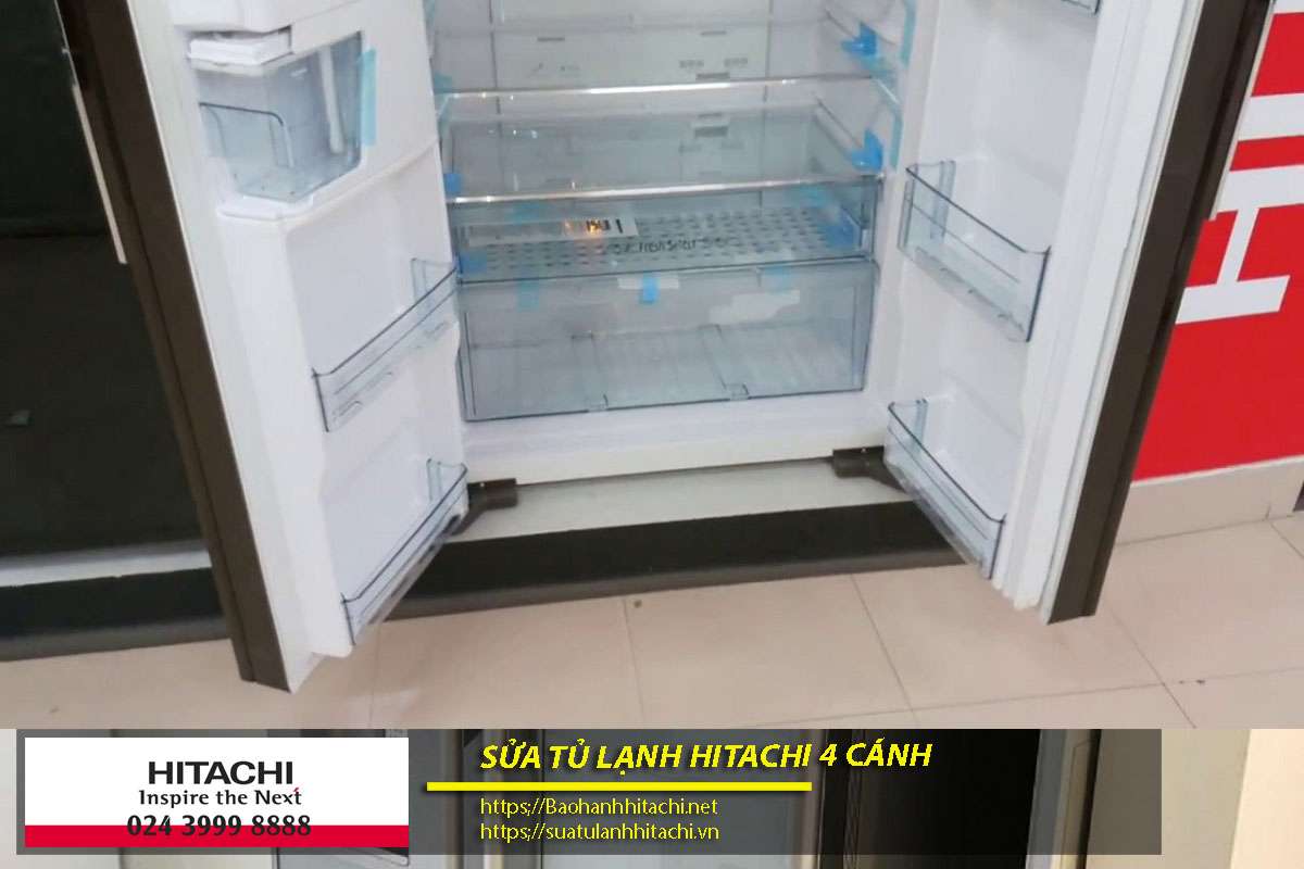 Dịch vụ sửa tủ lạnh Hitachi 4 cánh