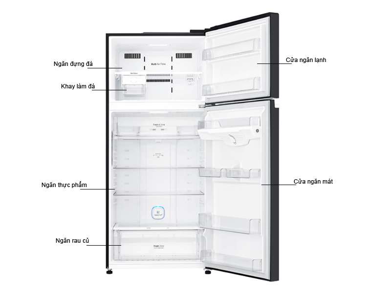 Tủ Lạnh LG GN-L702GB 506L Inverter