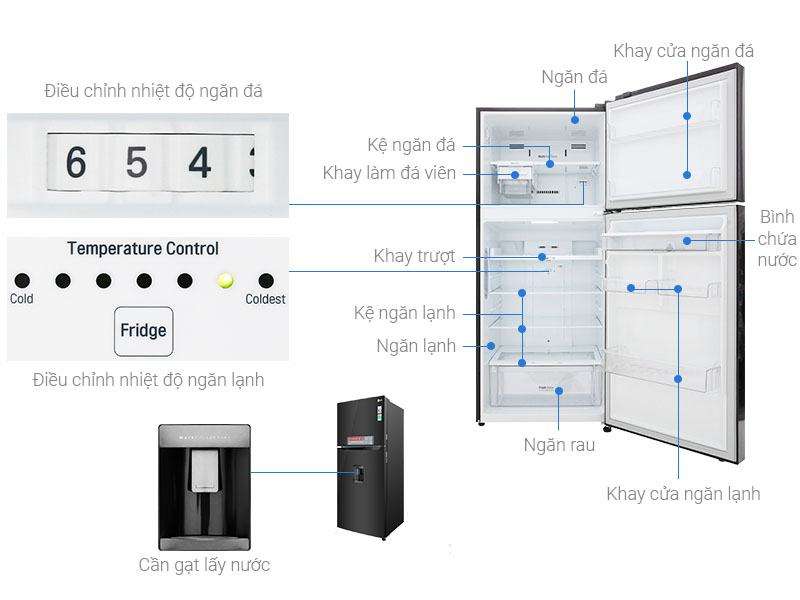 Tủ lạnh LG GN-D422BL