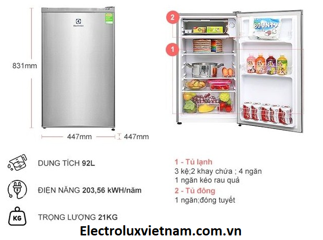 Tủ lạnh Electrolux