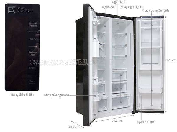  Tủ lạnh 4 cánh LG được mọi người ưa chuộng