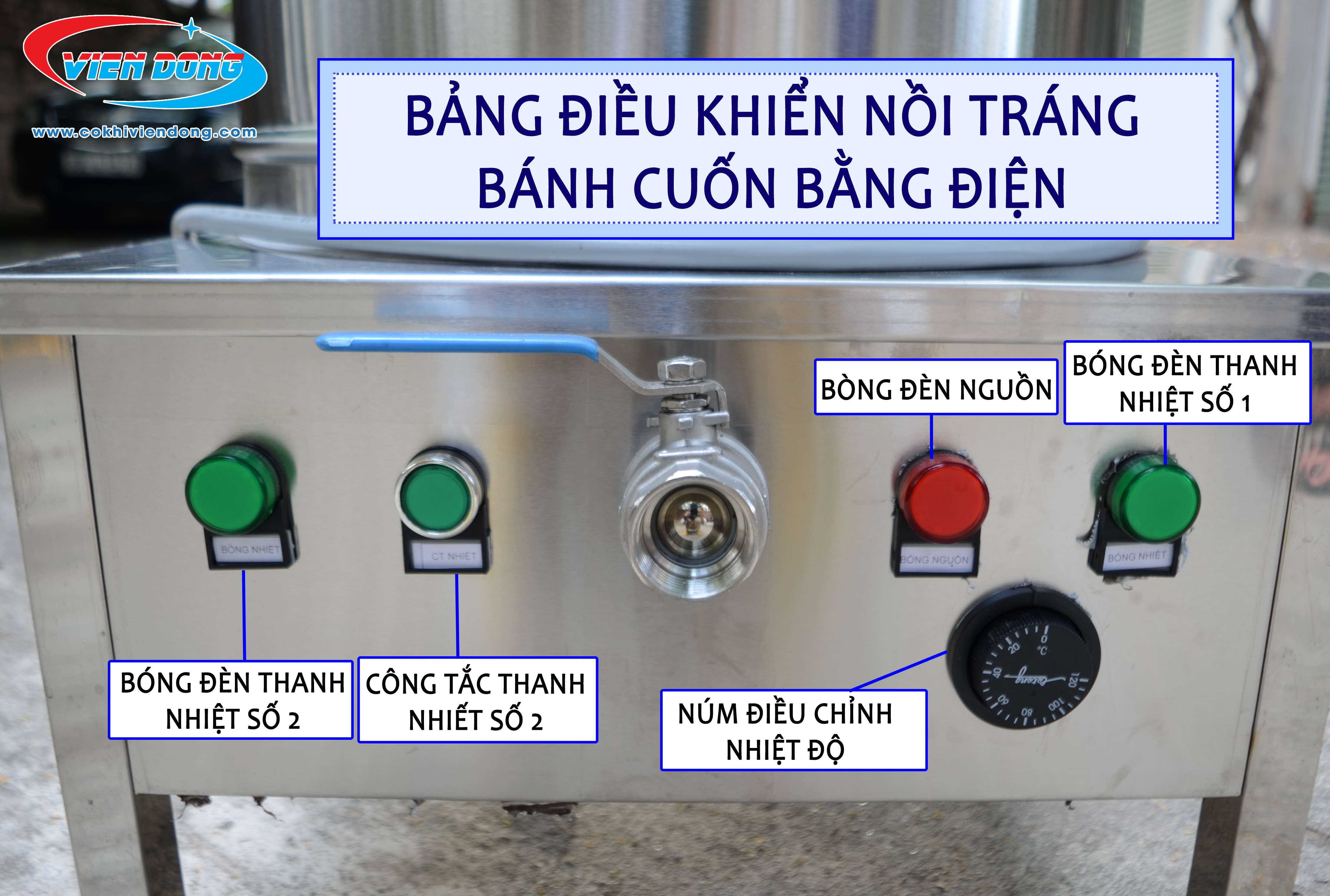 Hướng dẫn sử dụng nồi tráng bánh cuốn điện đúng cách