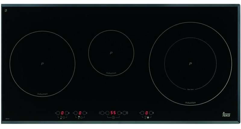 Bếp từ Teka IR 831.2 có 3 vùng nấu đều được tích hợp nấu nhanh Booster thông minh 
