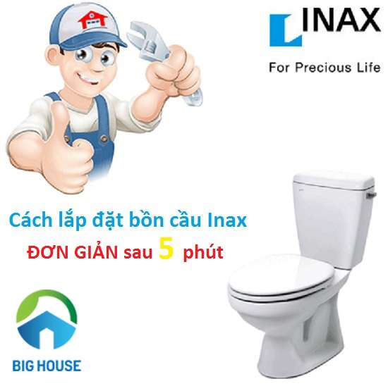 VIDEO: Cách lắp đặt bồn cầu Inax 504 CHUẨN chỉ sau 5 bước