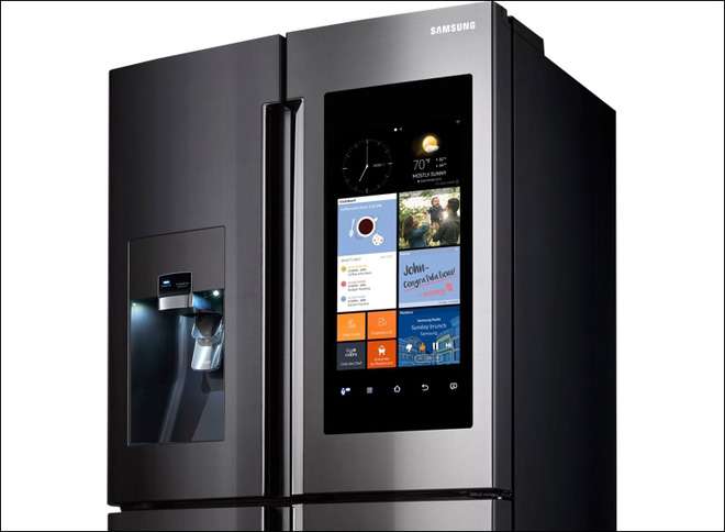 Cận cảnh tủ lạnh thông minh Samsung có TV và Wi-Fi, giá chỉ hơn trăm triệu
