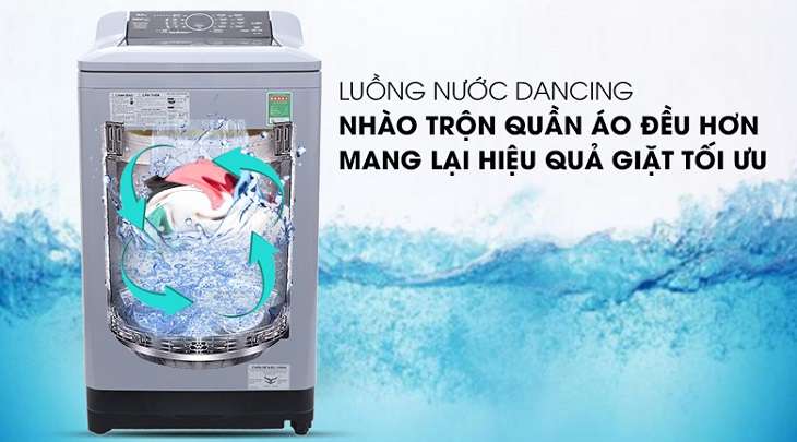 Luồng nước Dancing - Máy giặt Panasonic