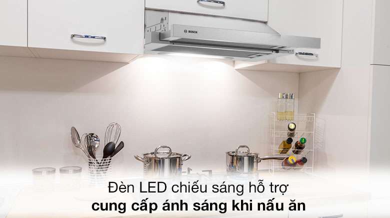 Đèn LED - Máy hút mùi âm tủ Bosch DFT63AC50