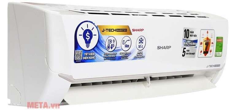 Điều hòa Sharp Inverter 2 HP 18000 BTU AH-X18VEW (Hẹn giờ bật/tắt)