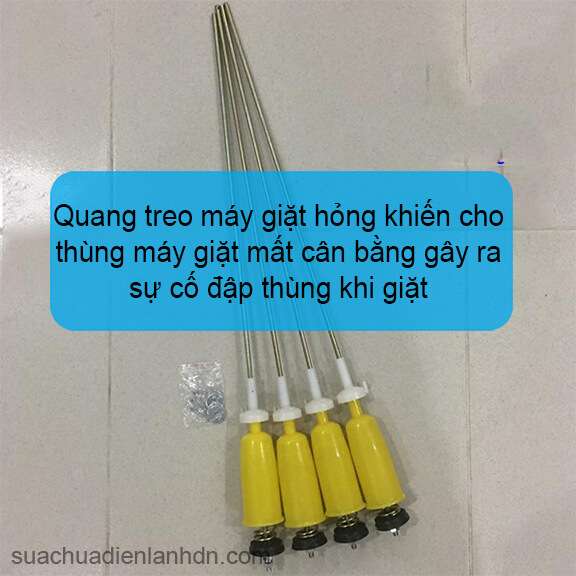 Máy giặt Sanyo bị hỏng quang treo