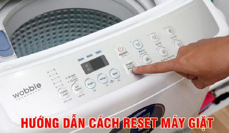 Chỉ bạn cách reset máy giặt Sharp tự sửa một số lỗi nhỏ tại nhà