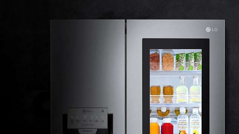 LG Instaview GR-X247JS - Tủ lạnh có cửa kính biến hình
