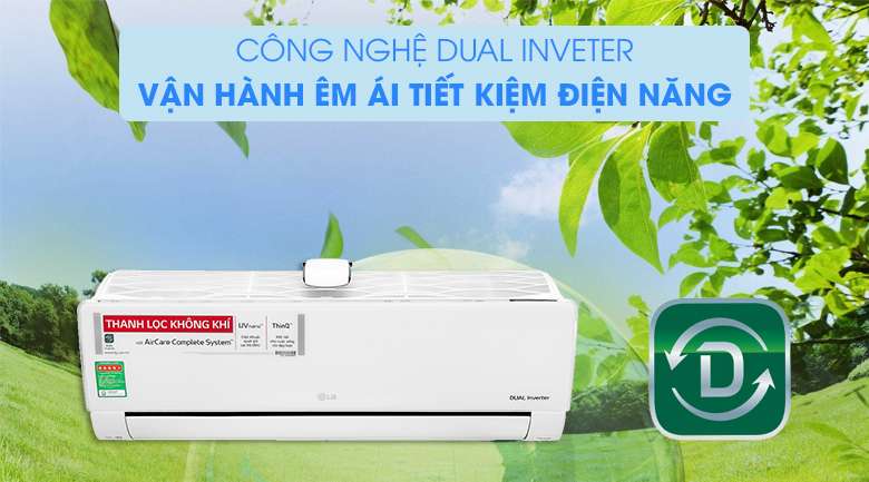 Máy lạnh LG Inverter 1 HP V10APFUV- công nghệ PID Inverter
