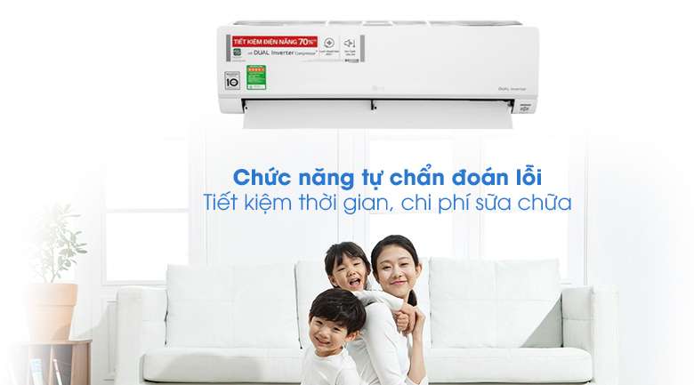 Máy lạnh LG Inverter 1 HP V10API1 - Chẩn đoán lỗi