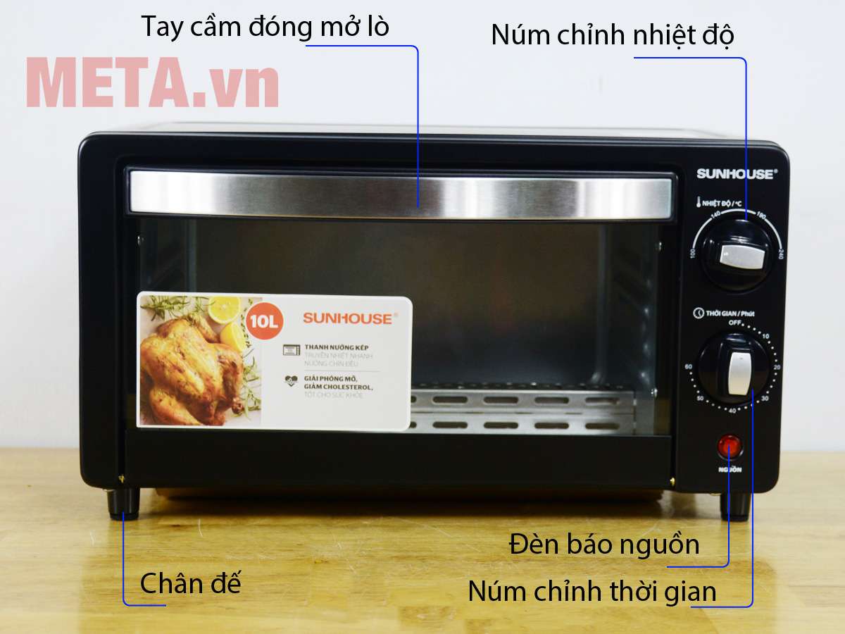 Cấu tạo của Lò nướng 