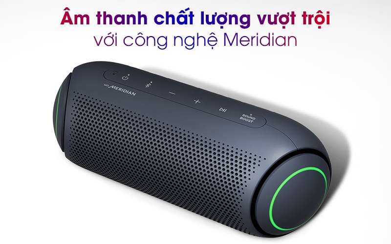 Loa Bluetooth LG Xboom Go PL5 Xanh Đen - Meridian