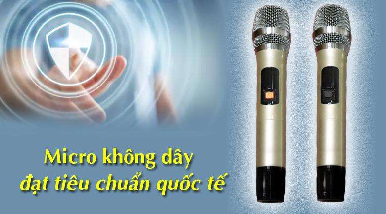 Loa kéo Krawamax KH403 trang bị micro không dây