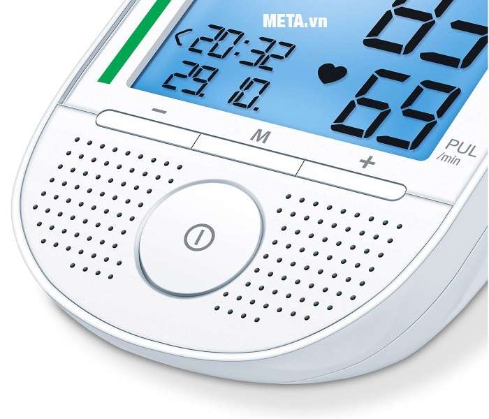 Máy đo huyết áp bắp tay có giọng nói Beurer BM49 sử dụng dễ dàng, đơn giản tại gia đình.