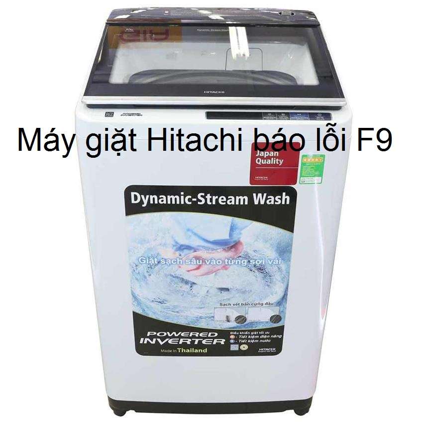 may giat hitachi bao loi f9