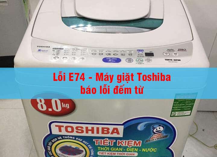 Máy giặt Toshiba lỗi đếm từ