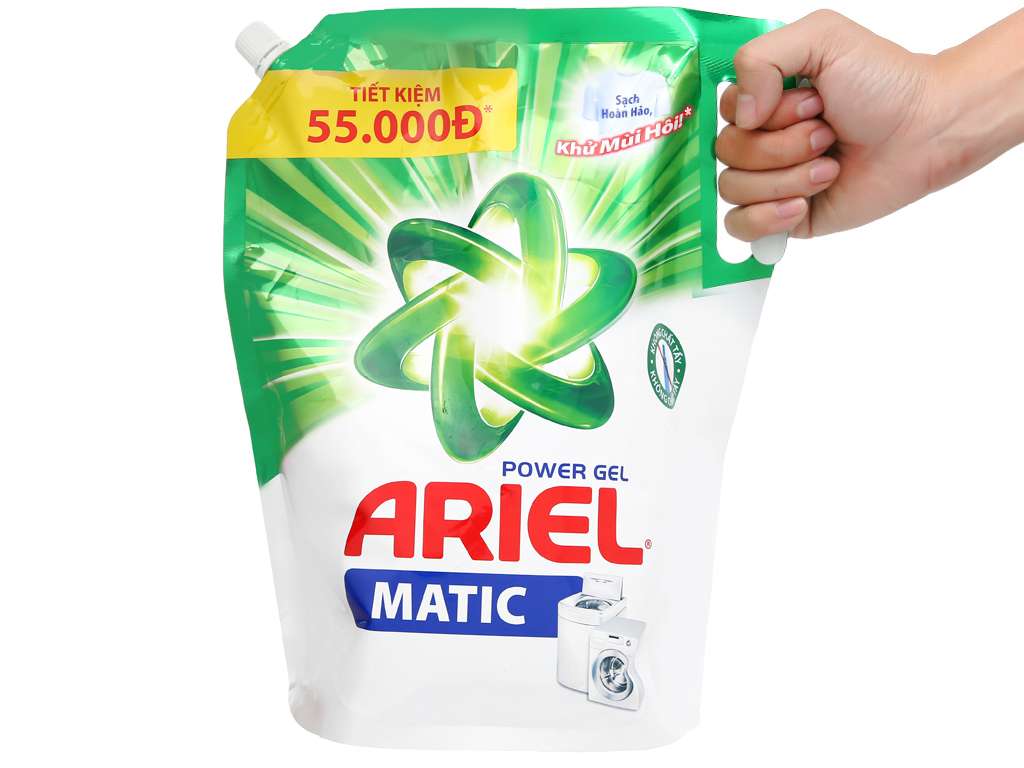 Nước giặt Ariel Matic túi 2.3 lít | Bách hoá XANH