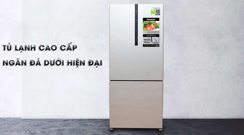 Thiết kế tinh tế - Tủ lạnh Panasonic Inverter 363 lít NR-BX418VSVN