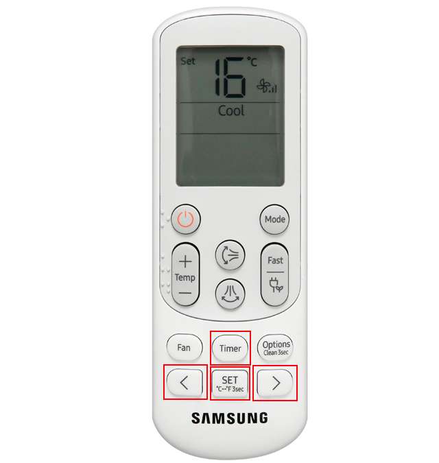 Remote máy lạnh Samsung 2