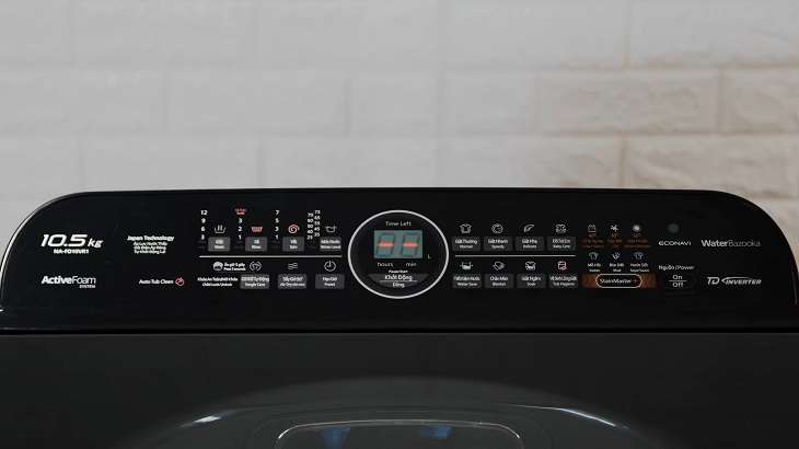 Bảng điều khiển máy giặt Panasonic NA-FD10VR1BV