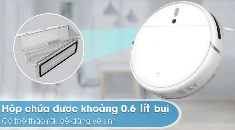 Dung tích hút - Robot hút bụi lau nhà Xiaomi Vacuum Mop SKV4093GL