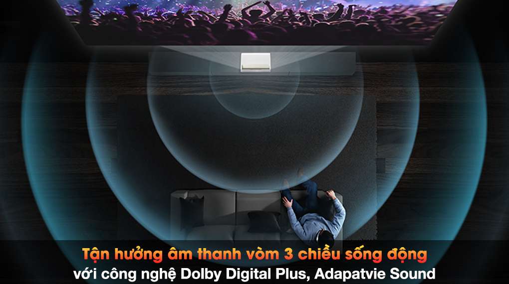 Máy Chiếu Siêu Gần Laser Samsung 4K The Premiere LSP9T - Công nghệ âm thanh